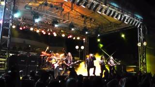 70000 Tons of Metal 2013 - Angra & Fabio Lione & Courtney Cox - Wasted Years