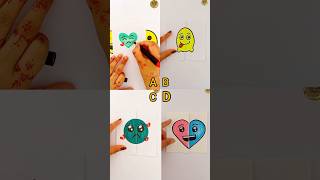 which is your favorite?✨A'B'C'D⁉️✨#satisfyingvideos #youtubeshorts#trending#viral #fyp#art