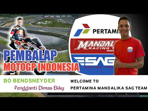 Pembalap Bo Bensneyder bergabung di Mandalika Racing Team Indonesia