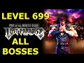 LEVEL 699 EXTREME LIMIT BREAK KENSHIRO VS ALL BOSSES FIST OF THE NORTH STAR LOST PARADISE