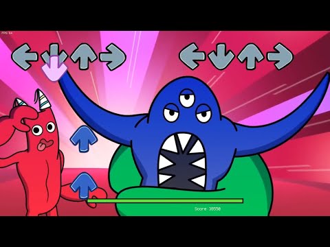 FNF GARTEN OF BANBAN: NABNAB SAD ORIGIN STORY in Friday Night Funkin' be like Part 2