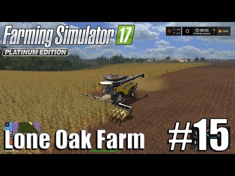 Farming Simulator 17 - Lone Oak farm - Timelapse # 15 - Corn Harvest