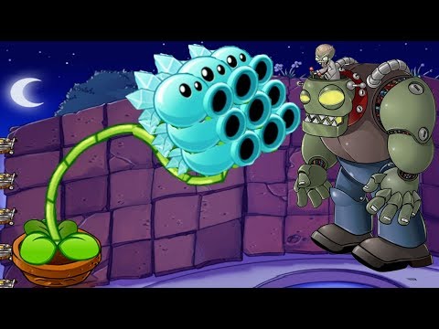 Plants vs Zombies Epic Hack -  Imitater Snow Pea vs Dr. Zomboss