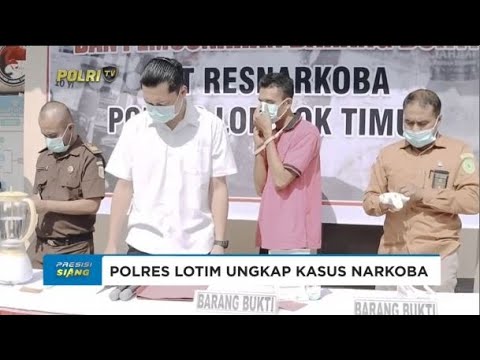 SIMPAN SABU DALAM DUBUR, POLRES LOMBOK TIMUR TANGKAP PELAKU DI BANDARA