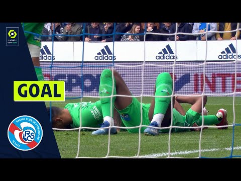 Goal Zaydou YOUSSOUF (38' csc - RCSA) RC STRASBOURG ALSACE - AS SAINT-ÉTIENNE (5-1) 21/22