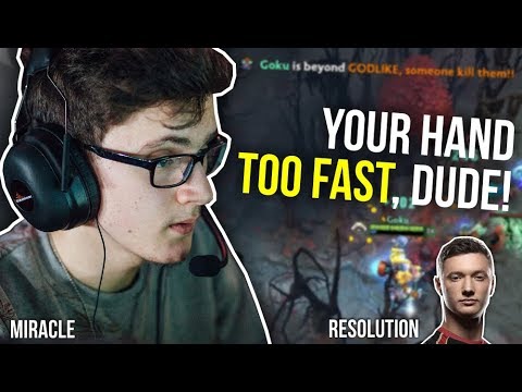 FAST HAND - Miracle Tinker vs Resolution OG Ex- Miracle Team | Dota 2