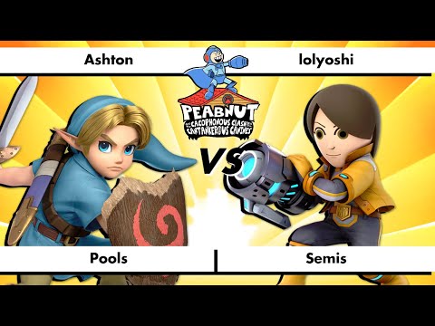 Peabnut C.C.C.C. - Pools Winners Semi Final - Ashton (Young Link) vs lolyoshi (Mii Gunner)