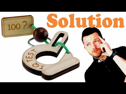 IQ Test from Jean Claude Constantin - Solution