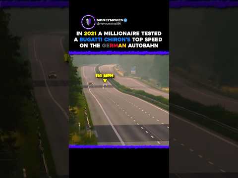 Bugatti Chiron’s Autobahn Top Speed Run ✈️