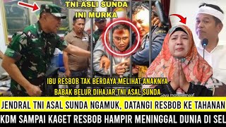 Download lagu Jendral TNI Asal Sunda Ngamuk Datangi Resbob Ke Tahanan? KDM Kaget Resbob Hampir M4t1 Di dlm Penjara mp3