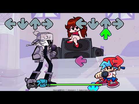 FNF vs Mid-Fight Masses with Lyrics