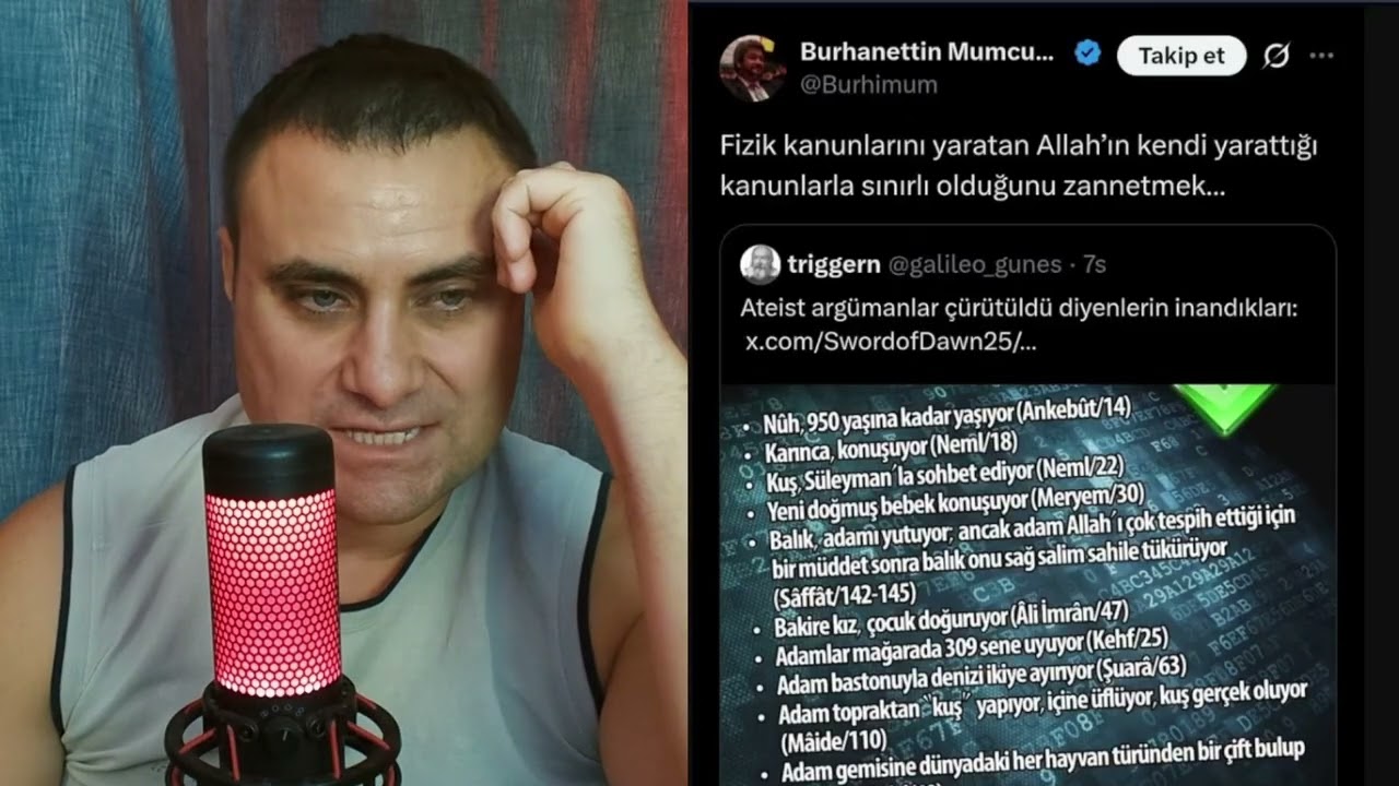 CY - "Tanrı Kendi Yarattığı Fizik Kurallarına Uymak Zorunda Değildir" Sözü