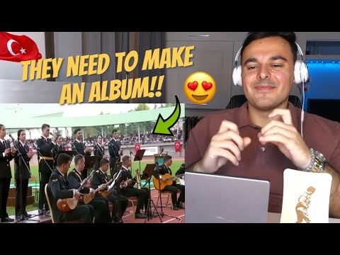 Italian Reaction 🇹🇷 Teğmen Ahmet Hamdi Öğüt - Çemberimde Gül Oya 🎶🎤