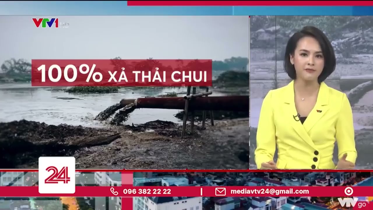 Xả thải bẩn – những dòng sông đang “chết dần” | Dẫn từ chuyển động 24h (VTV24) • Thế Giới Lọc Tổng