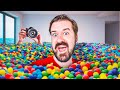 I FILLED MY ENTIRE ROOM WITH BALL PIT BALLS