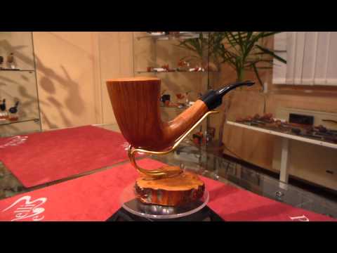 Brand new briar pipe PARONELLI 9mm calabash straight grain -  eBay item number: 181648921402