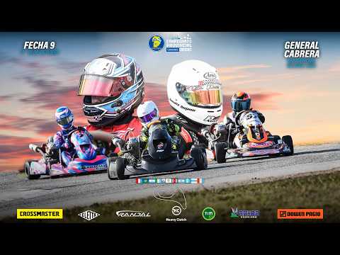 Fecha 9 - General Cabrera - En VIVO - Campeonato Cordobés de Karting sobre Asfalto 2026