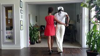 DET-STYLE (URBAN STYLE) BALLROOM DANCING, Basic Footwork with a Partner