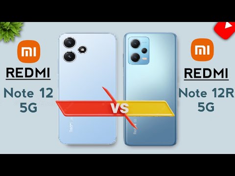 Redmi Note 12 5G Vs Redmi Note 12R 5G