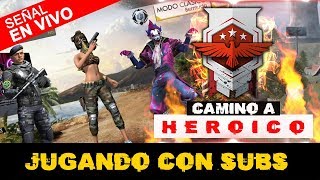 🔥  FREE FIRE JUGANDO CON SUBS EN VIVO 🔥 | MARTES HARDCORE PARTE 2 | Smith Vitale