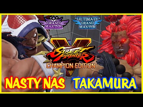 SFV CE ▶ 💫  Nasty Nas (Balrog) VS TAKAMURA (Akuma)  💫SF5💫 #StreetFighterV