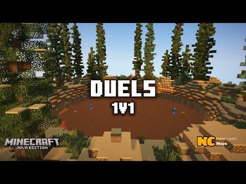(functional) DUELS map - minecraft 1.8.9