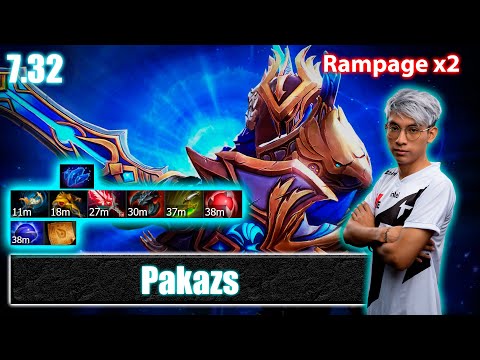 PAKAZS Sven CARRY Gameplay Patch 7.32 - Dota 2