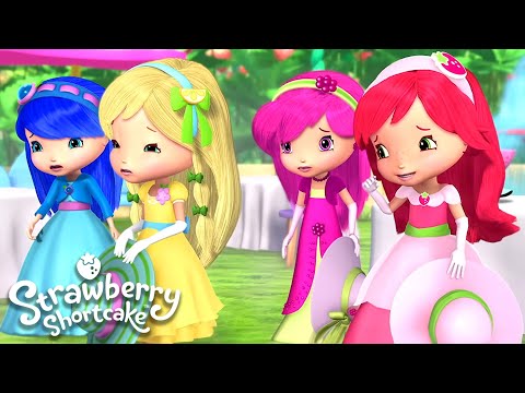 TRAGIC Tea Party! 🫖 Strawberry Shortcake 🍓 Mega Compilation 🍓 Kids Show - Kids TV Series, Kingdom Kids Zone - Strawberry Shortcake - WildBrain
