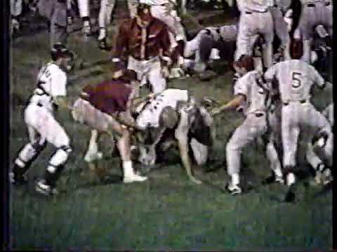 1990 Baseball Fight College Arizona State University University Southern California ASU USC