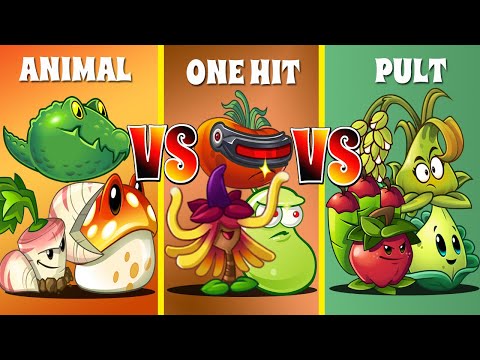Plants Vs Zombies 2 Team One Hit Vs Animal Vs Pult  Plant Vs Plant-That Team Can Win?PvZ 2