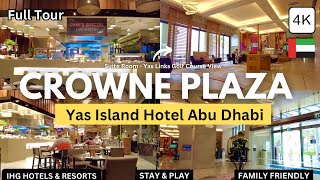 We Stayed at Crowne Plaza Yas Island! Fabulous Family Friendly Hotel & More! Abu Dhabi Tour 4K