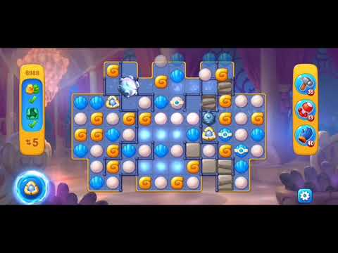 Fishdom 6988 Hard Level - NO 💣🧨💥