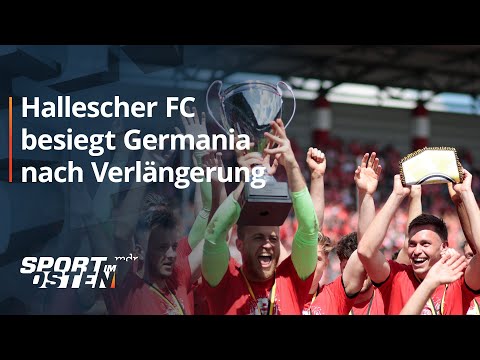 Hallescher FC besiegt Halberstadt nach Verlängerung | Sport im Osten | MDR