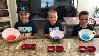 HOW TO MAKE SLIME USING THREE SIMPLE INGREDIENTS FOUND IN YOUR HOME!