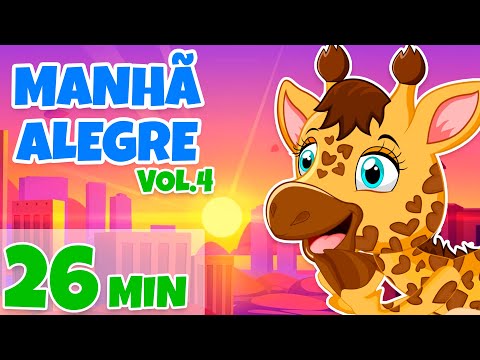 Manhã Alegre Vol. 4 - Giramille 26 min | Desenho Animado Musical