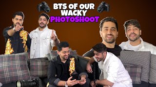 Wacky Photoshoot With Abhishek Kapur  BTS  Zain Im