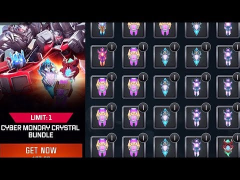 HOLY LUCK! Cyber Monday, All Crystals Opening | TRANSFORMERS: Forged to Fight