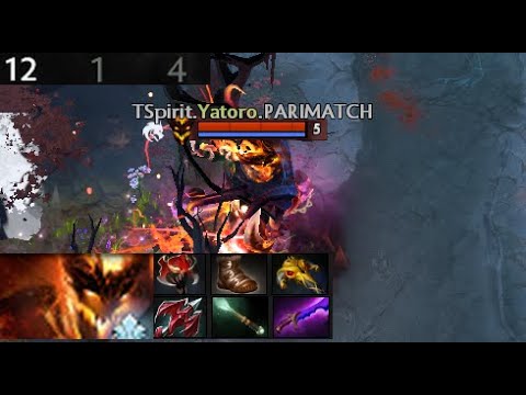 Yatoro - Shadow Fiend | SG e-sports vs Team Spirit  (game 2) BO2 | The International 2021