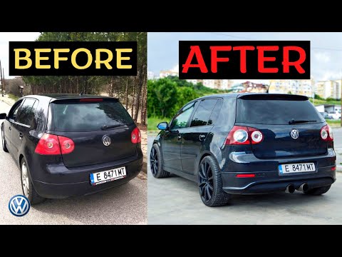 Building a VW Golf 5 GT In 3 Minutes | Project Car Transformation