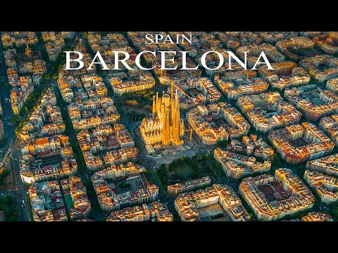 Flying Over Barcelona | 4K Cinematic Drone Video