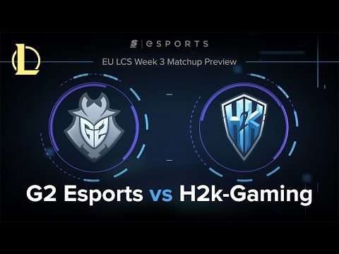 G2 Esports vs. H2K Gaming: By The Numbers