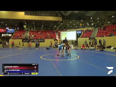 83 Lbs 1st Place Match - Jackson Smith, OK Vs Ace Schweitzer, NE 20a8