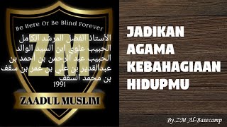 Download lagu Zaadul Muslim,15 Desember 2018,KramatJati Jak-Tim mp3