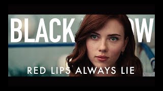 Black Widow |Red Lips Always Lie (+civil war fight scenes)