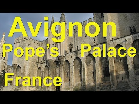 Avignon, Frankreich – Papstpalast und andere Museen