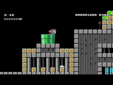 The Haunted Ghost Ship for 2B& by Xypher 🍄 Super Mario Maker #akh