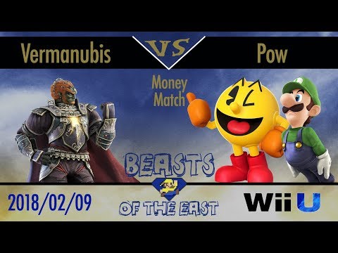 BotE 8 - Vermanubis (Ganondorf) vs. Pow (Pac-Man, Luigi) Money Match - Smash 4