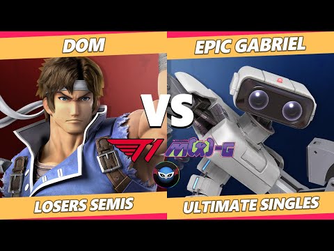 M-Kolosseum 2 Losers Semis - CG UCI T3 | Dom (Richter) Vs. Iluz | Epic Gabriel (ROB) Smash Ultimate