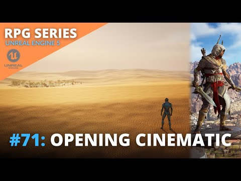 Unreal Engine 5 RPG Tutorial Series - #71: Opening Cinematic