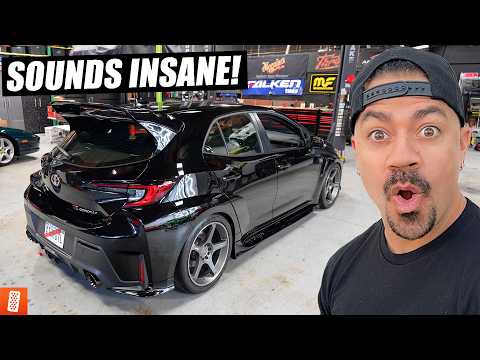 Building a 2023 Toyota GR Corolla - Part 2 (NEW EXHAUST!)